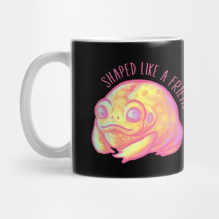 Friend Shaped Frog Mug